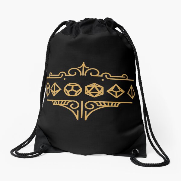 Item preview, Golden Dice Set Ornament Tabletop RPG Addict designed and sold by pixeptional.