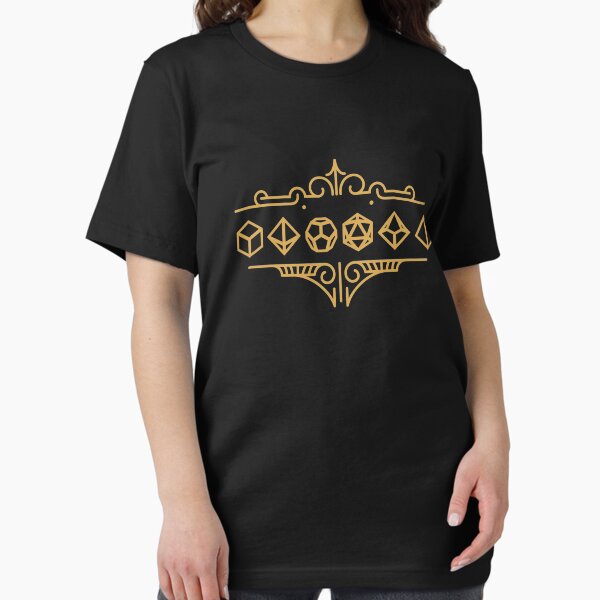 Item preview, Golden Dice Set Ornament Tabletop RPG Addict designed and sold by pixeptional.