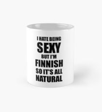 Sexy Finnish Husband Boyfriend Wife Finland Pride Funny Gift Tasse (Standard)