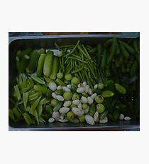 Steamed Thai Vegetables Photographic Print