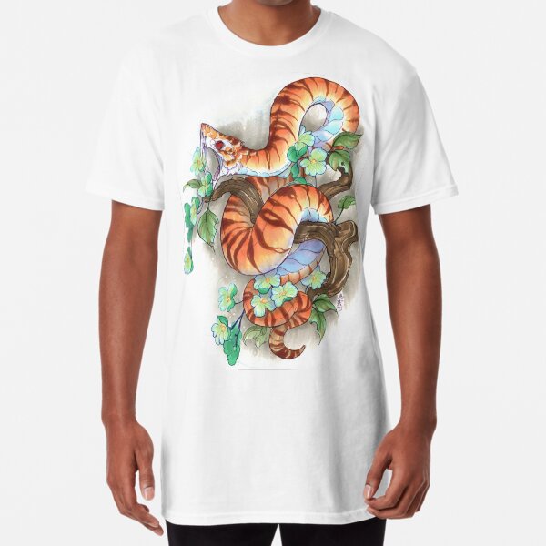tiger snake Long T-Shirt