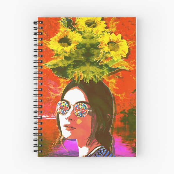 Item preview, The Girl with Kaleidoscope Eyes designed and sold by Lizerd Wizerd.