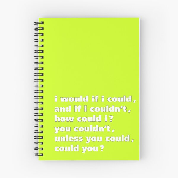 Item preview, i would if i could - Tongue Twisters designed and sold by Hell-Prints.