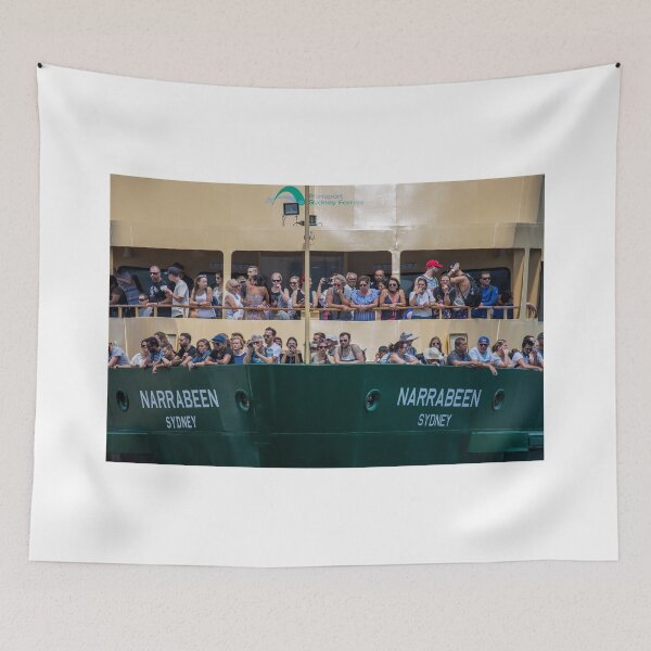 Item preview, Passengers on Sydney Ferry designed and sold by Martin Berry Photography.
