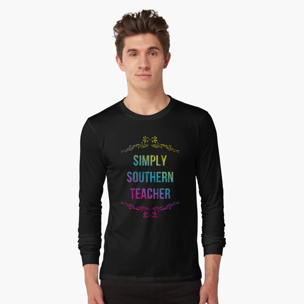 simply southern teacher t shirts
