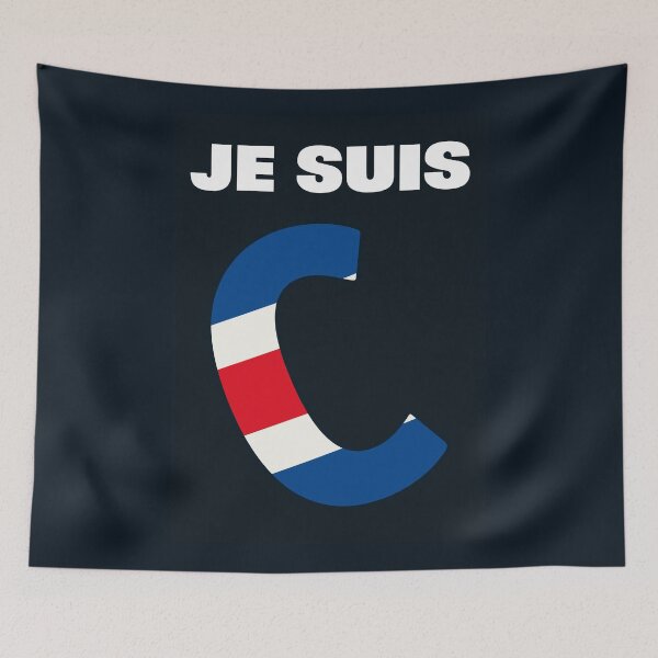 Item preview, Je Suis Charlie - black designed and sold by Hell-Prints.