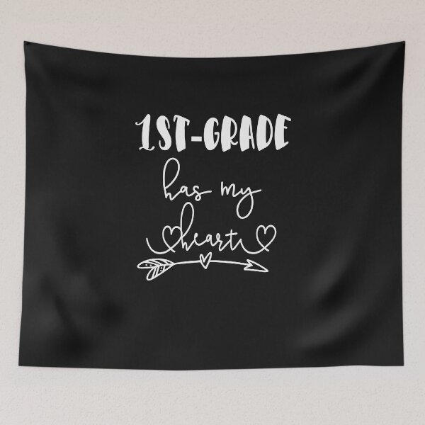 Item preview, First Grade Teacher Student Cute Trendy Valentine Has My Heart Gift designed and sold by Sapphire Star.