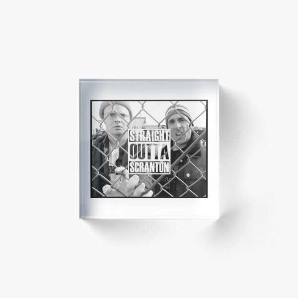THE OFFICE Acrylic Block