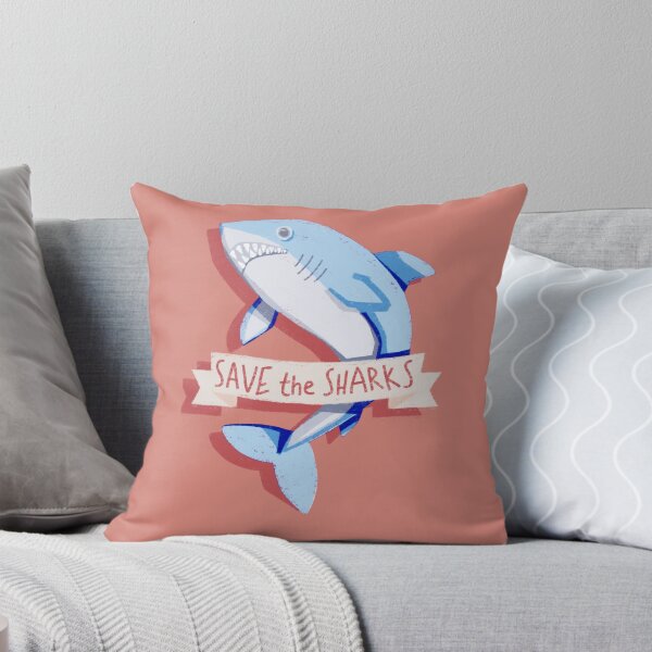 Item preview, SAVE THE SHARKS designed and sold by Jenna Soberman.