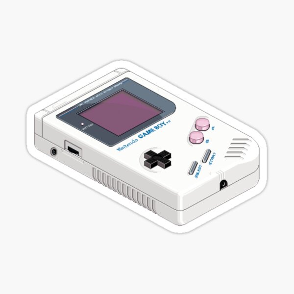 Video Game Console Stickers Redbubble - cds gameboy decal roblox