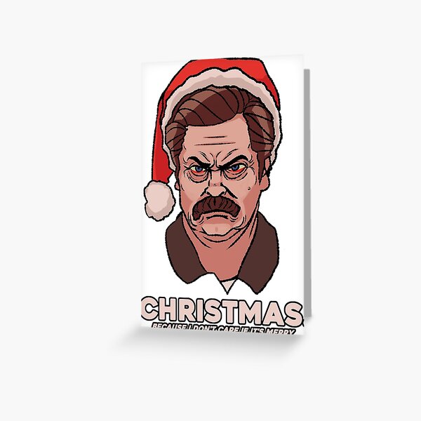 Item preview, Ron Swanson Christmas designed and sold by zaofu.