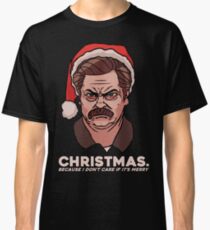 Ron Swanson Christmas Classic T-Shirt