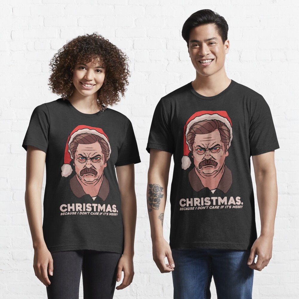 ron swanson christmas shirt