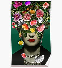 Selbstportrait Frida Kahlo Poster