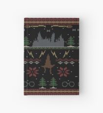 Ugly Potter Christmas Sweater Hardcover Journal