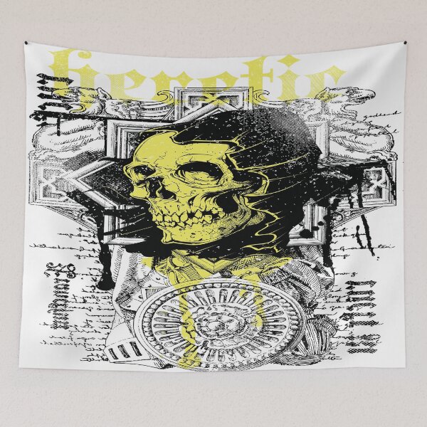 Item preview, Heretic Skull designed and sold by leen12 Art Designs Prints.