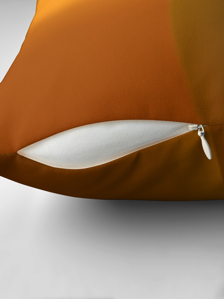 Thumbnail 2 of 4, Pillow, Lumina Green Road - Colorful Pop Abstract Yellow Orange and Green Lines designed and sold by natula.