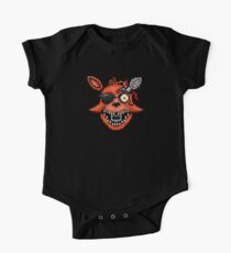 Five Nights at Freddy's 2 - Pixel art - Foxy Short Sleeve Baby One-Piece