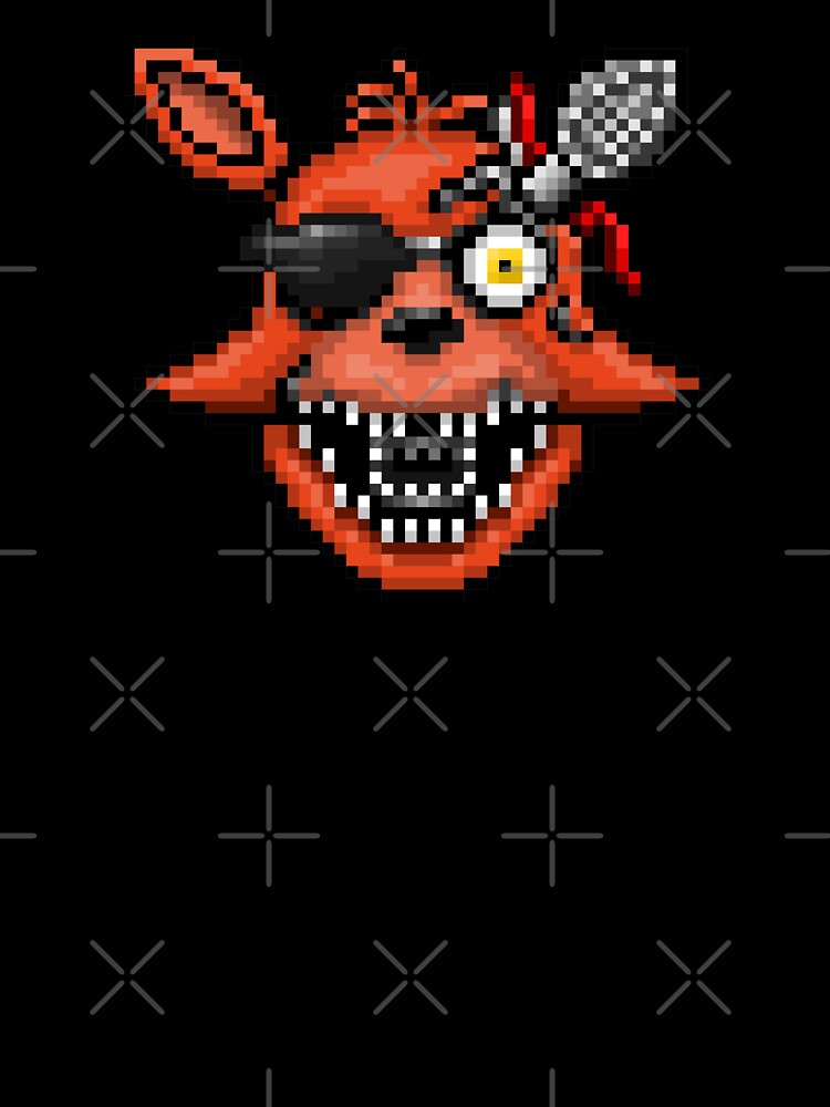 Withered foxy pixel art