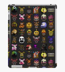 Five Nights at Freddy's - Pixel art - Multiple Characters New Set iPad Case/Skin