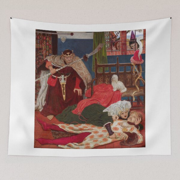 Item preview, Death of Sir Tristram (Ford Madox Brown) designed and sold by ArtHistorical.