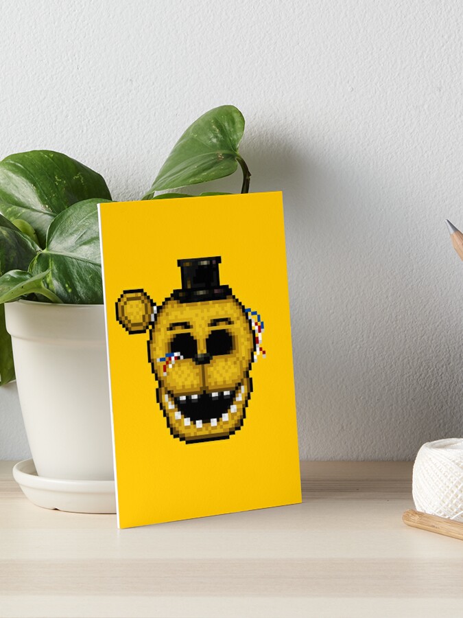 Five Nights at Freddy's 2 - Pixel art - Withered Old Freddy Art Board  Print for Sale by GEEKsomniac