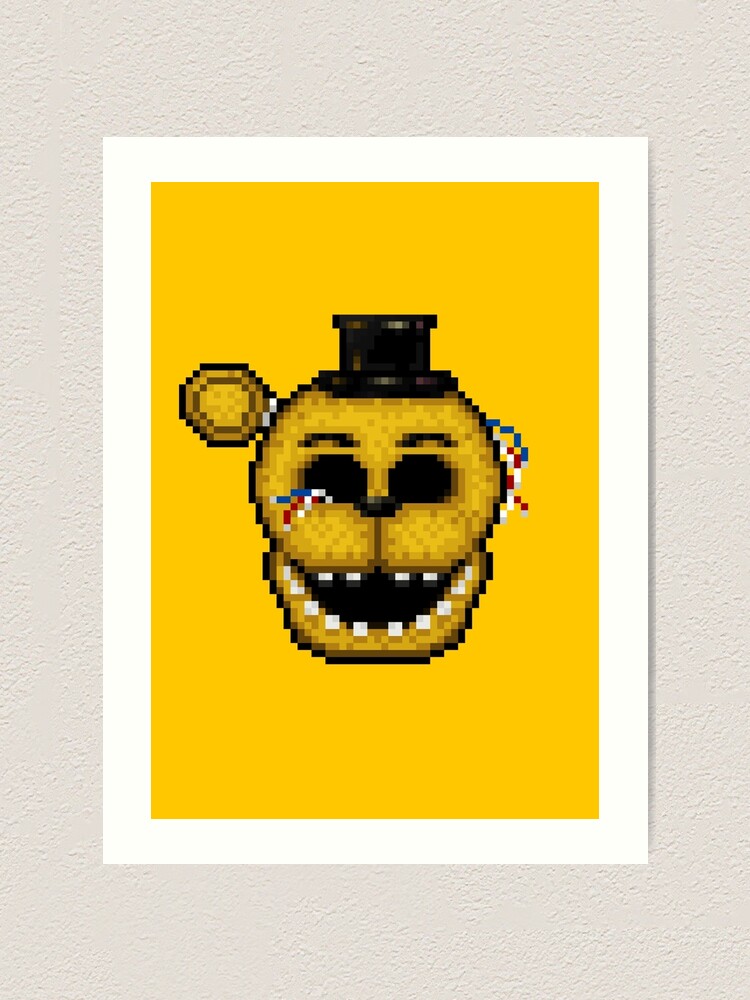 Five Nights at Freddy's 2 - Pixel art - Withered Old Freddy Art Board  Print for Sale by GEEKsomniac