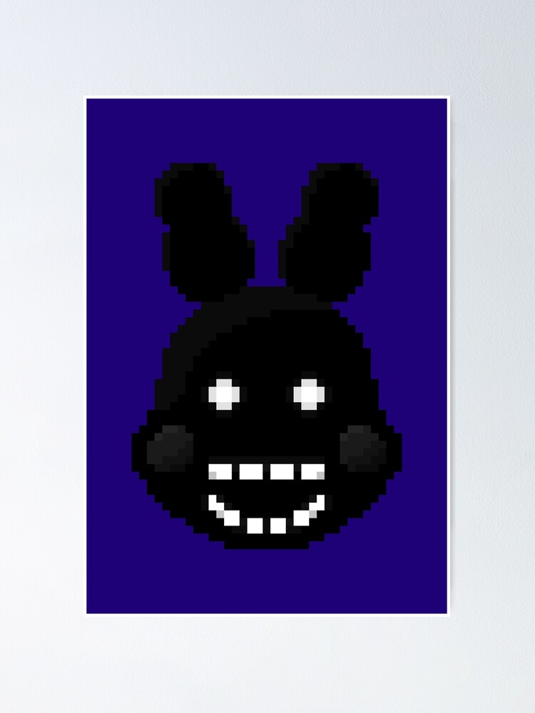 Five nights at Freddy Chibi Shadow Bonnie and Freddy Poster for Sale by  sarahsama