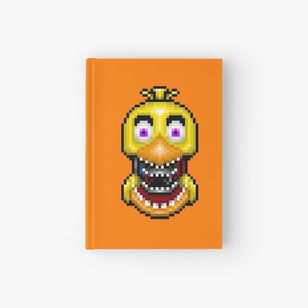 Fixed withered chica pixel art