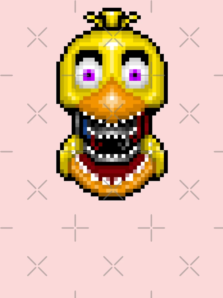 withered chica *ou old chica* - Desenho de _miaraposa2_ - Gartic