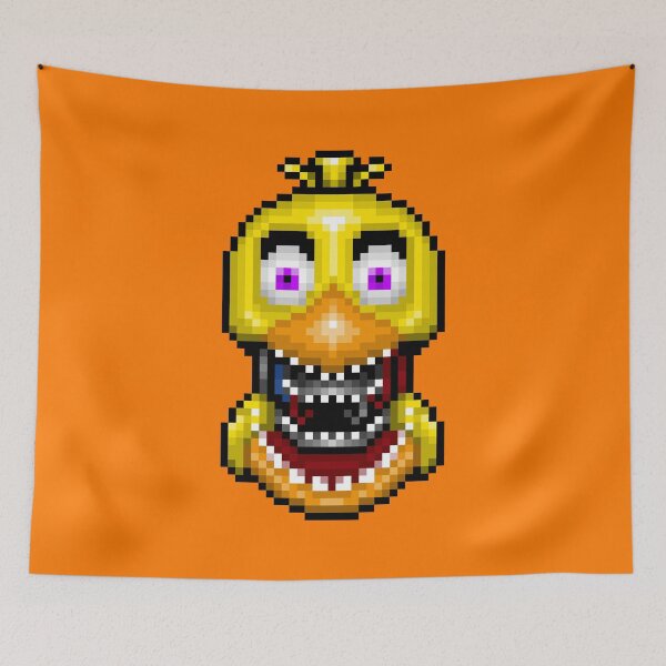 Item preview, Five Nights at Freddy's 2 - Pixel art - Withered Old Chica designed and sold by GEEKsomniac.