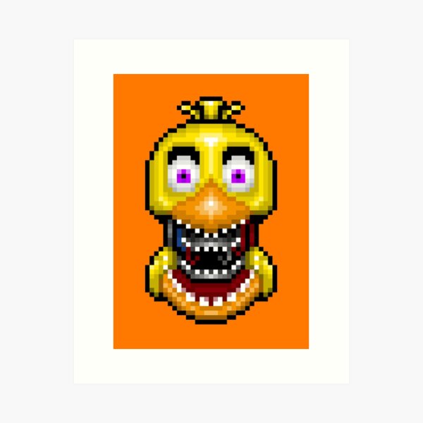 Five Nights At Freddy's Withered Chica Art Board Print for Sale by  HappyTreeX1