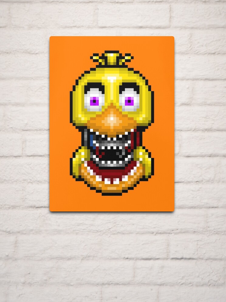 Fixed withered chica pixel art