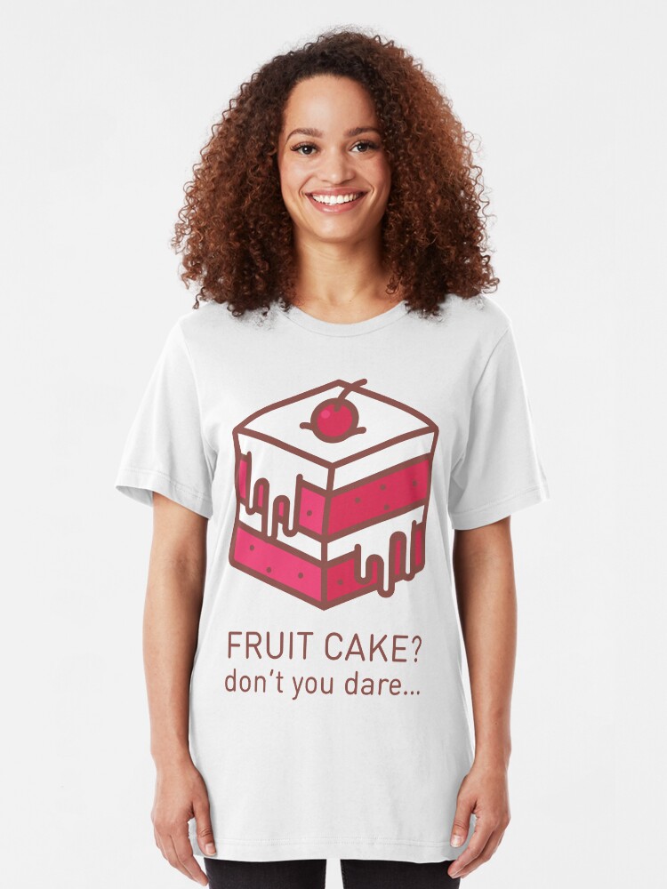 Fruit Cake Funny Ugly Christmas Sweater Holiday Long Sleeve T-Shirt Gift