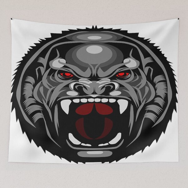 Item preview, Evil Glorilla designed and sold by leen12 Art Designs Prints.