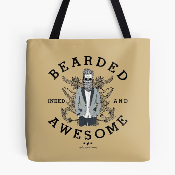 Item preview, Bearded, Inked and Awesome designed and sold by StoneDeff.
