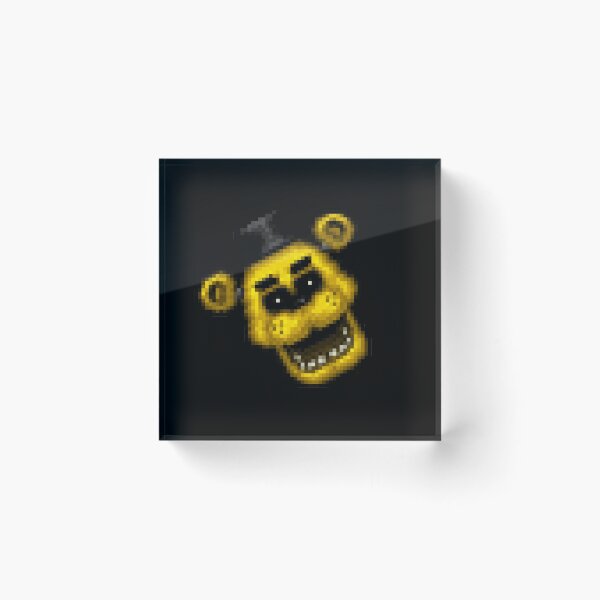 Item preview, Five Nights at Freddy's 1 - Pixel art - Golden Freddy 2 designed and sold by GEEKsomniac.