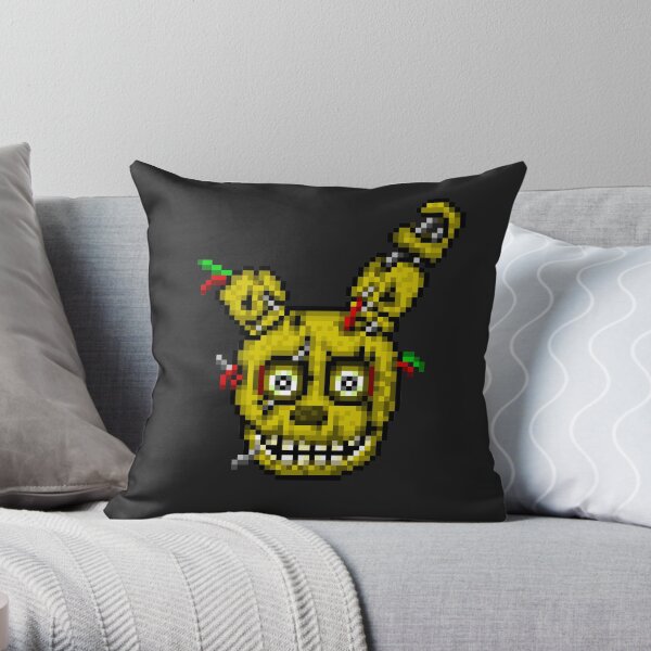 Five Nights at Freddy's 3 - Pixel art - SpringTrap Throw Pillow