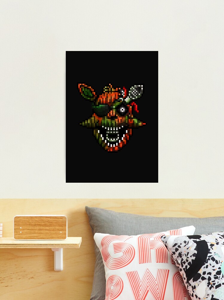 Five Nights at Freddy's 3 - Pixel art - Phantom Foxy Poster for Sale by  GEEKsomniac