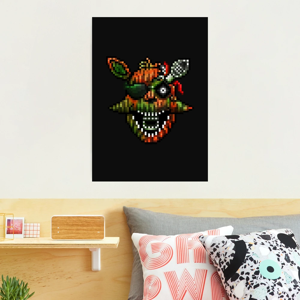 Five Nights at Freddy's 3 - Pixel art - Phantom Foxy Photographic