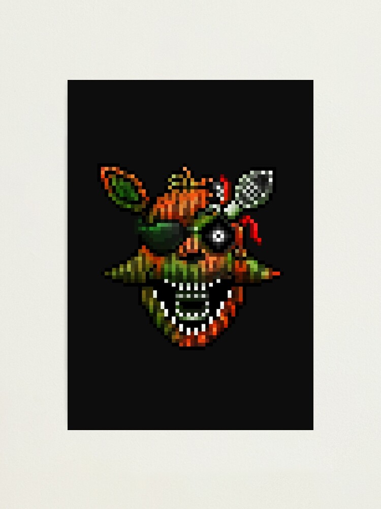 Five Nights at Freddy's 3 - Pixel art - Phantom Foxy Photographic