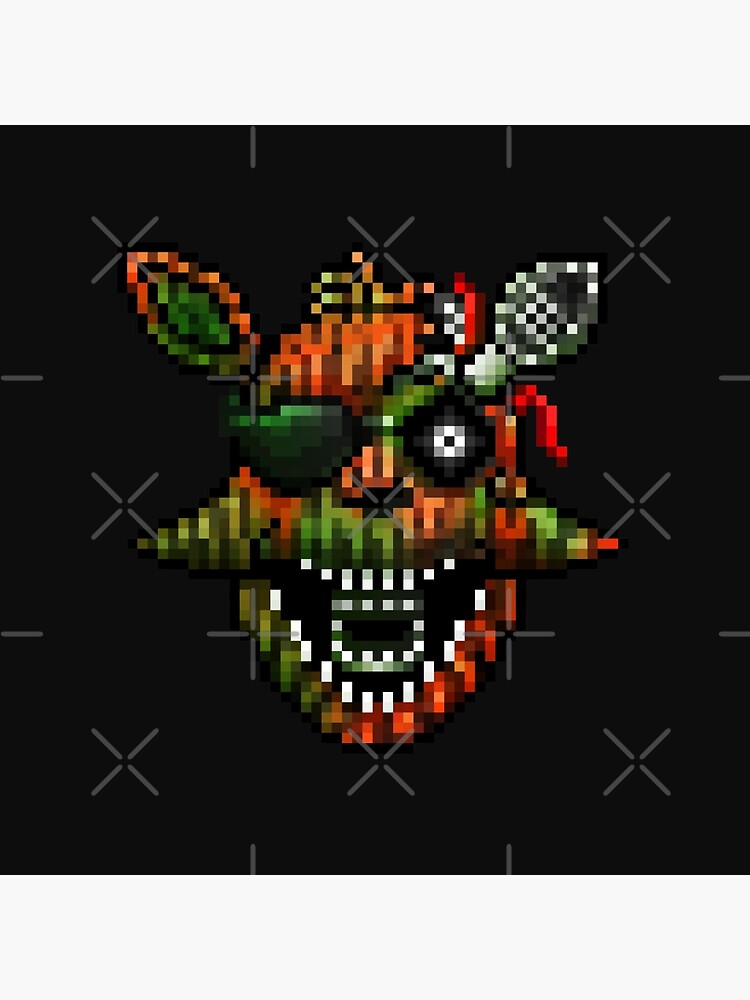 Five Nights at Freddy's 3 - Pixel art - Phantom Foxy Photographic