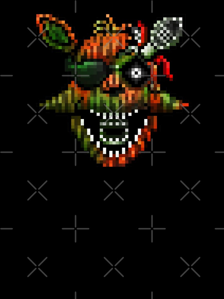 Five Nights at Freddy's 3 - Pixel art - Phantom Foxy Photographic