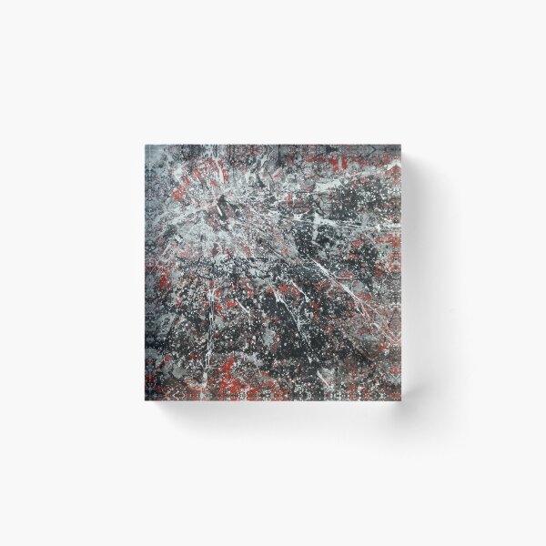 Shattered by Kristen Brown Acrylic Block