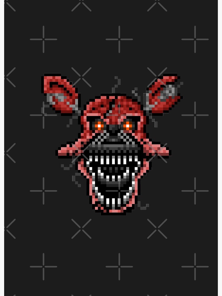 Five Nights at Freddys 4 - Nightmare Freddy - Pixel art Magnet for Sale by  GEEKsomniac