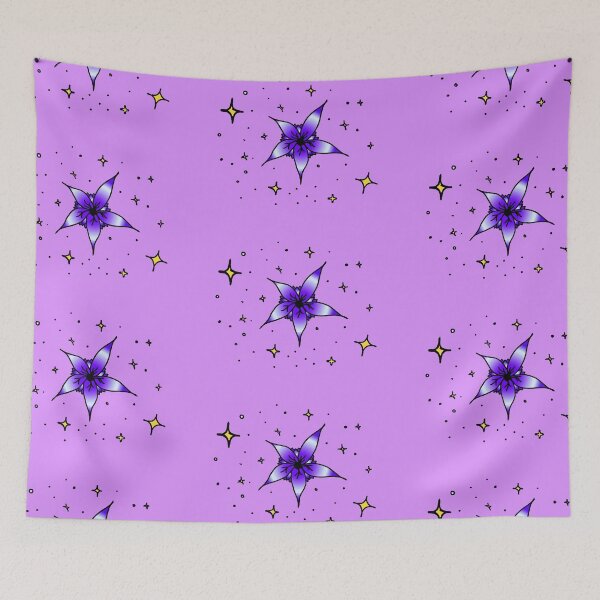 Item preview, Star Flower (purple) designed and sold by BHSGraphics.