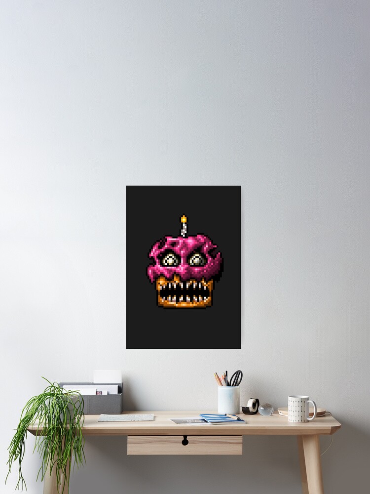 Five Nights at Freddys 4 - Nightmare! - Pixel art Art Print for Sale by  GEEKsomniac