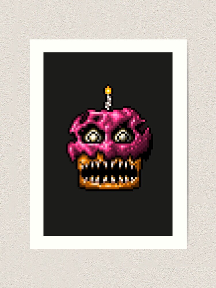 Five Nights at Freddys 4 - Nightmare! - Pixel art Art Print for Sale by  GEEKsomniac