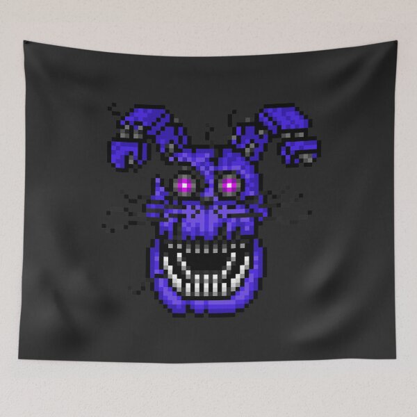 Item preview, Five Nights at Freddys 4 - Nightmare Bonnie - Pixel art designed and sold by GEEKsomniac.