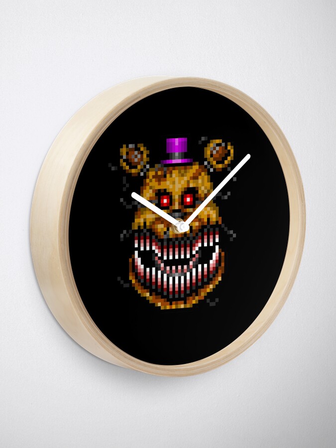 Nightmare Fredbear Metal Prints for Sale